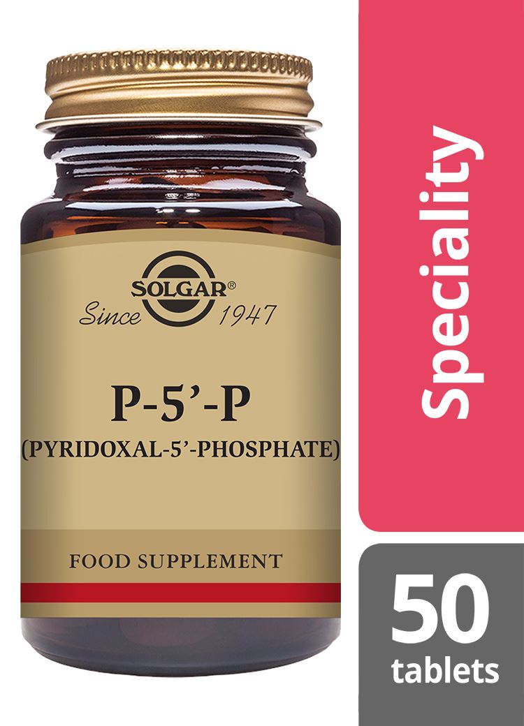 Solgar P-5'-P (Pyridoxal-5'-Phosphate) - 50 Tablets
