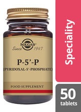 Solgar P-5'-P (Pyridoxal-5'-Phosphate) - 50 Tablets
