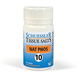 Schuessler No 10 Nat Phos Tissue Salts 125 Tablets
