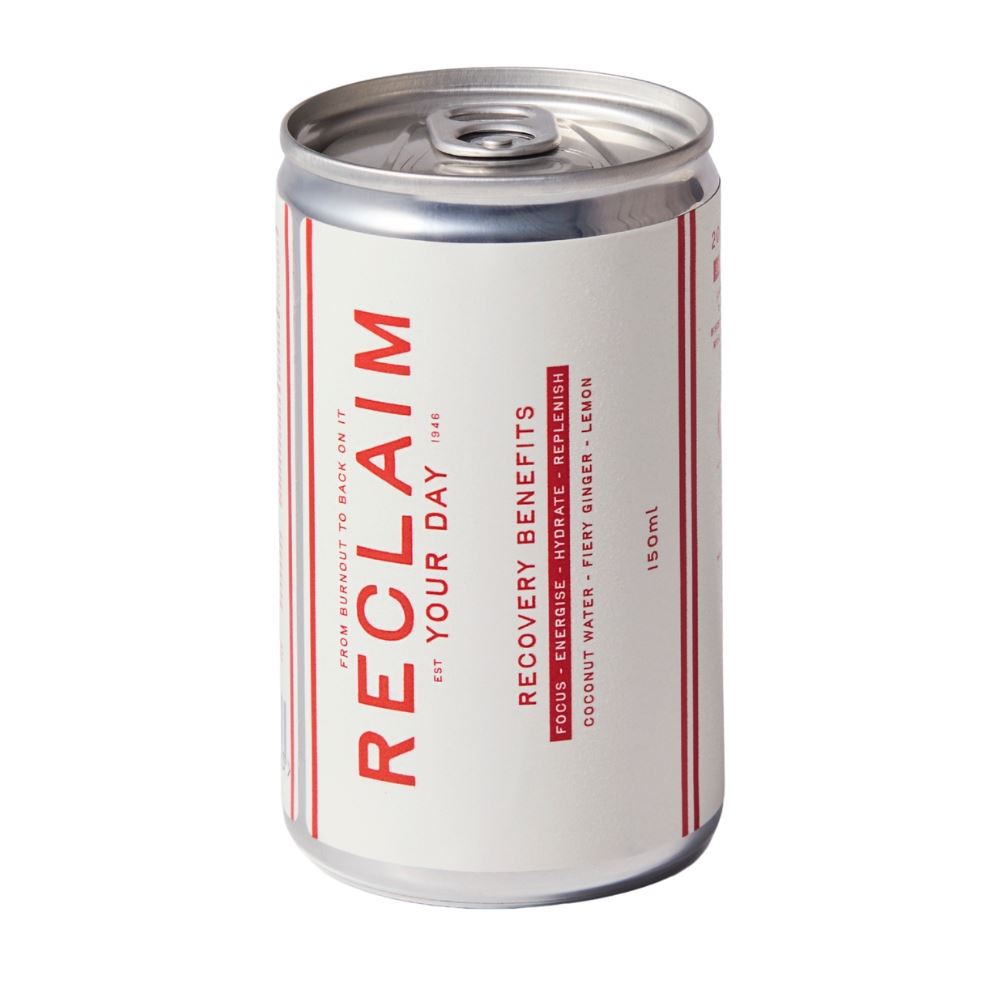 Reclaim The Ultimate Recovery Drink Fiery Ginger & Coconut Water 150ml - 24 Pack