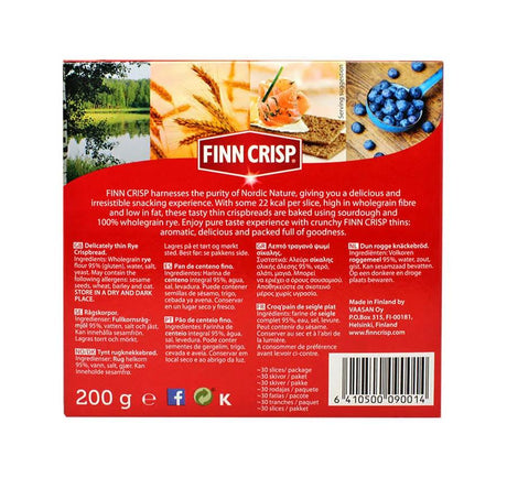 Finn Crisp Original Thins 200g - 9 Pack