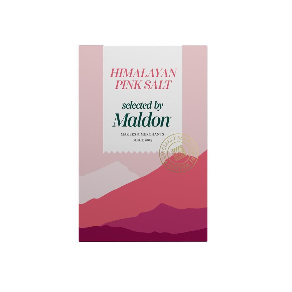 Maldon Salt Himalayan Pink Salt selected by Maldon 250g - 12 Pack