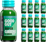 Unrooted Super Greens and Lemon Shot 60ml - 12 Pack