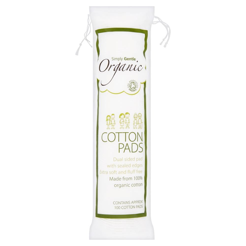 Simply Gentle Organic Cotton Cosmetic 100 Pads