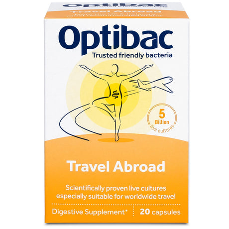 OptiBac Probiotics | Travel Abroad | 20 - 60 Capsules