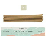 Nippon Kodo Scentsual Incense - Sweet White Sage 30 Sticks - 12 Pack