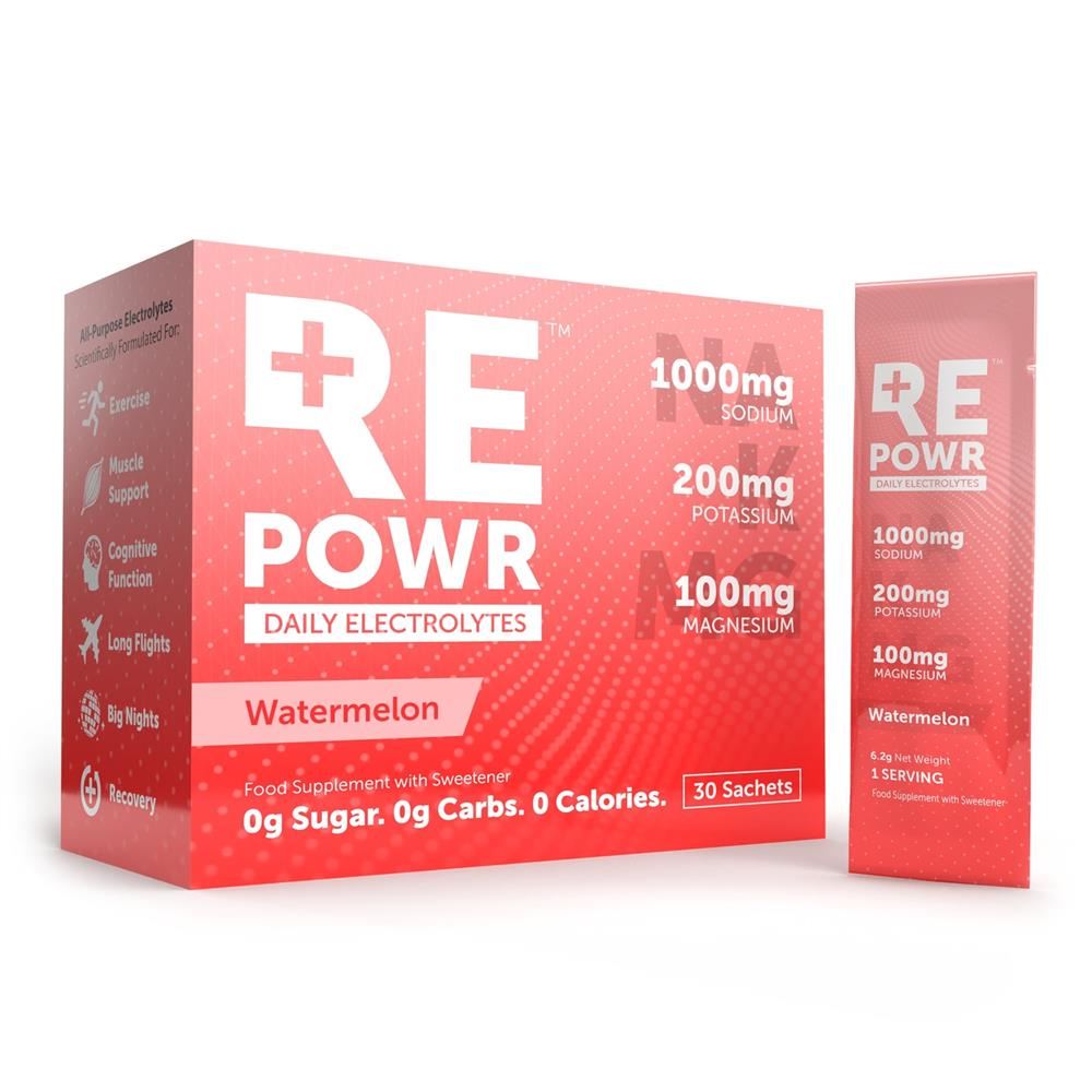 REPOWR Daily Electrolytes Watermelon 30 Sachets