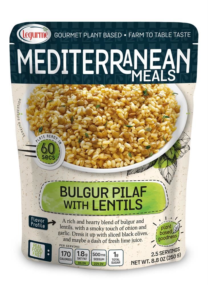 Legurme Bulgur With Green Lentils 250g - 12 Pack
