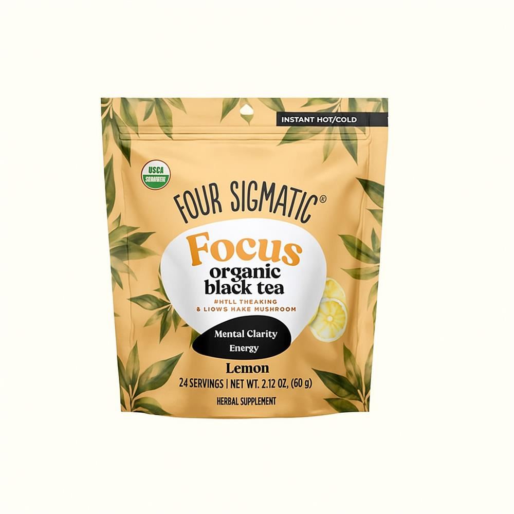 Four Sigma Foods Organic Focus Black Tea 60g
