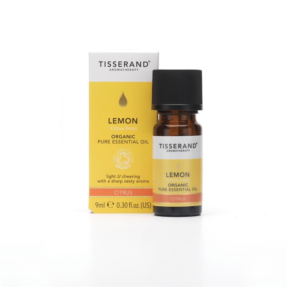 Tisserand Organic Lemon Essential Oil 9ml