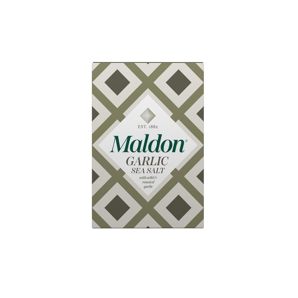 Maldon Salt Maldon Garlic Sea Salt 100g - 12 Pack
