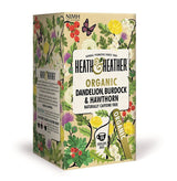 Heath And Heather Organic Dandelion Burdock & Hawthorn 20 Bags