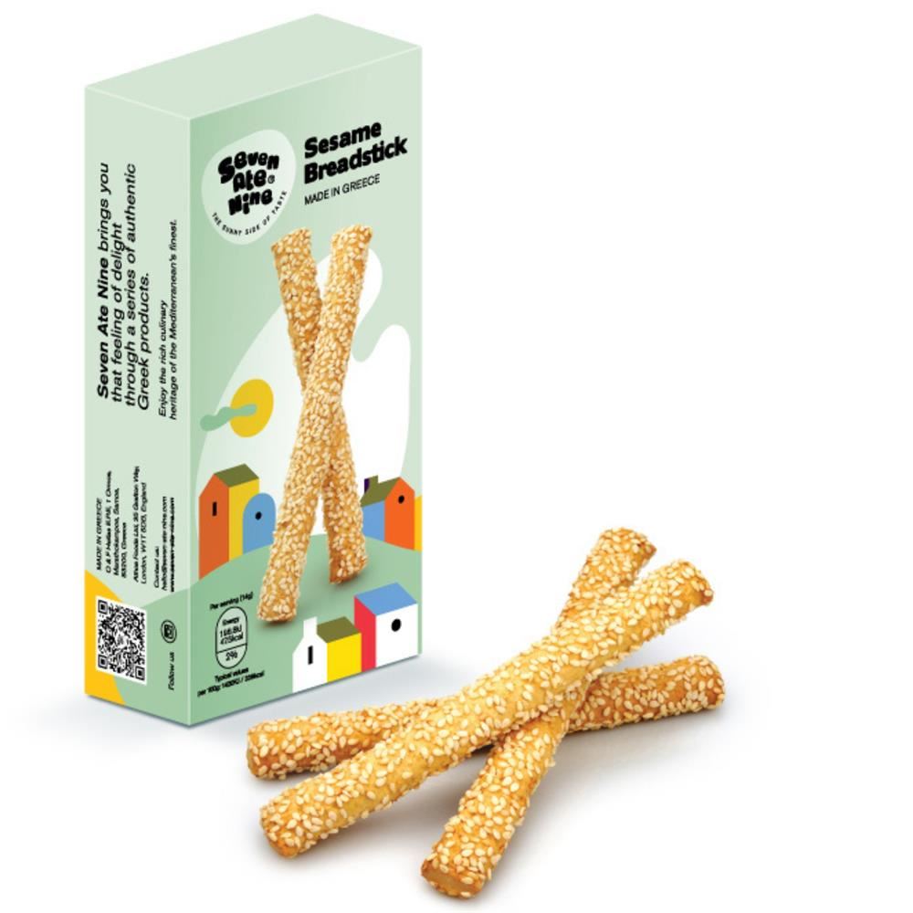 Seven Ate Nine Sesame Breadsticks 150g