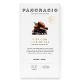 Pancracio Chocolate Cocoa Nibs and Fleur de Sel Dark Chocolate Bar 100g