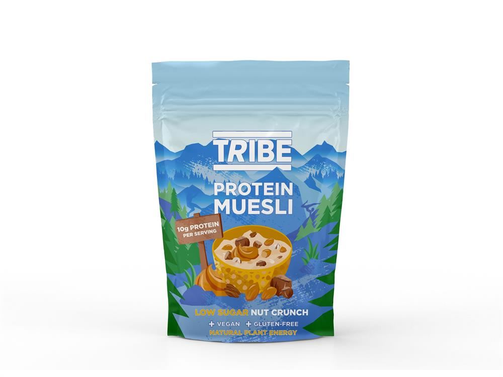 Tribe Protein Muesli - Low Sugar Nut Crunch (400g)
