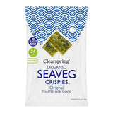 Clearspring Organic Seaveg Crispies Original 4g (TRAYLESS) - 20 Pack