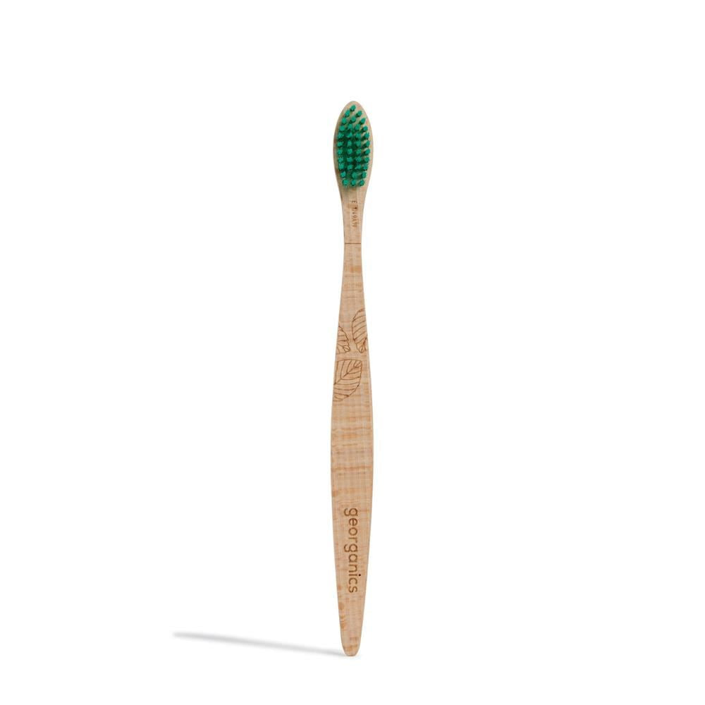 Georganics Beechwood Toothbrush - Medium Bristles