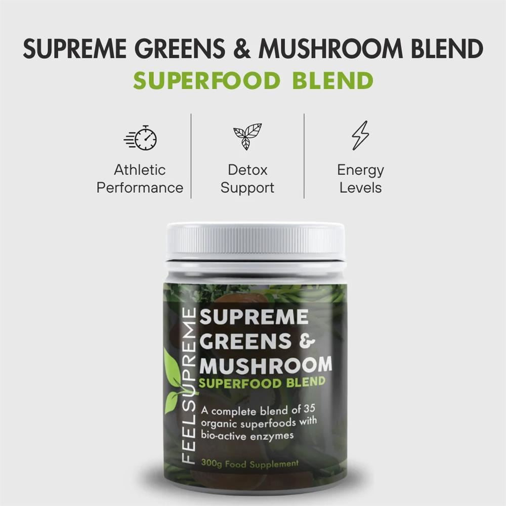 Feel Supreme Supreme Greens and Mushroom Blend 300g