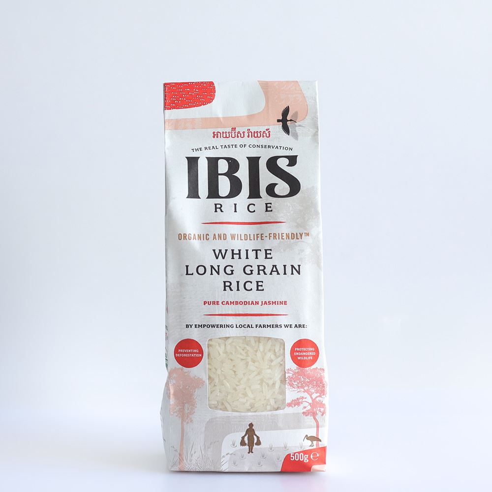 Ibis Rice Organic White Long Grain Rice Jasmine 500g