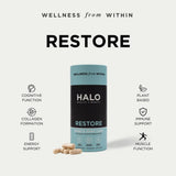 Halo RESTORE -Daily bone and joint support for strength and mobility 60 Caps