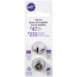 Wilton Decorating Basket 47 Hair 233 Tip #47233 Set