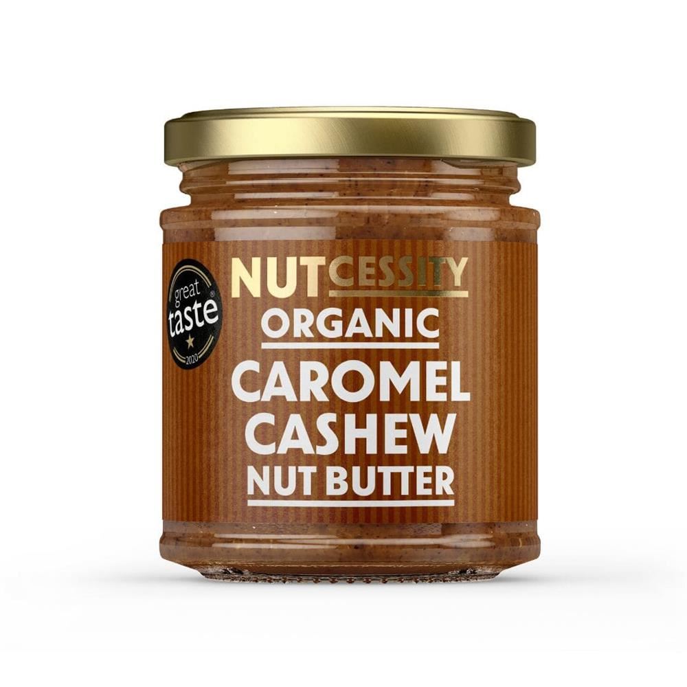 Nutcessity Organic Vegan Caromel Cashew Nut Butter 170g [Peanut-Free]