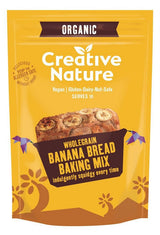 Creative Nature Organic Banana Bread Mix 250g