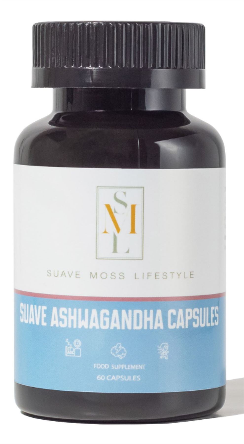 Suave Moss Lifestyle Ashwagandha 60 Capsules