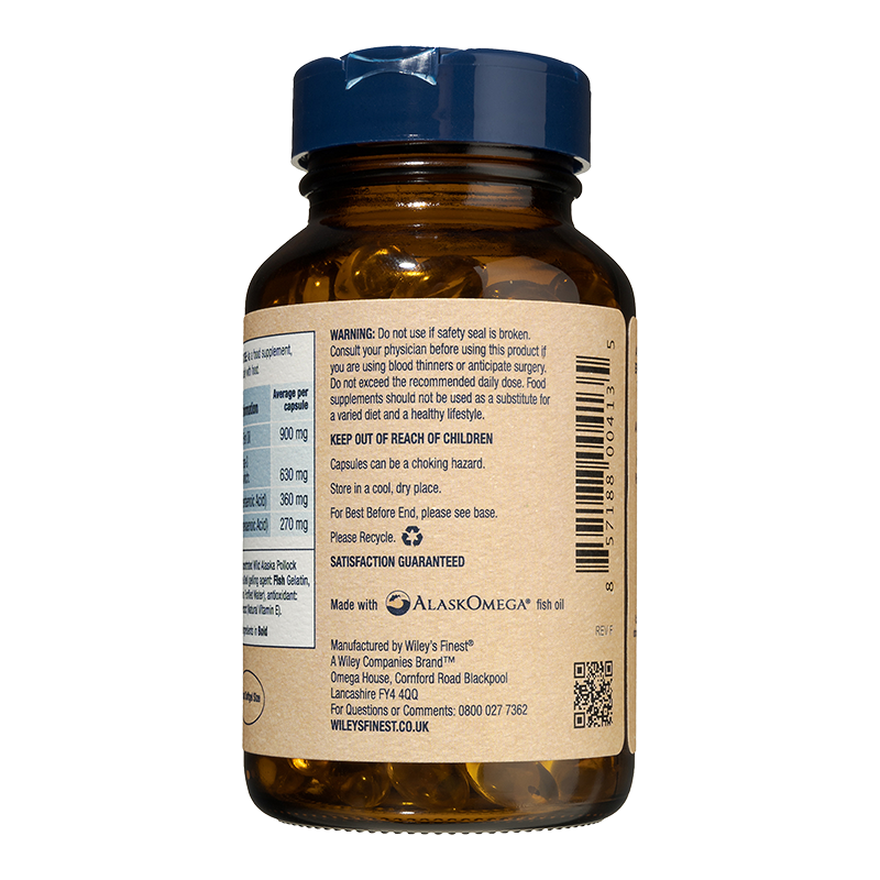 Wiley's Finest UK Easy Swallow Minis 180 Capsules