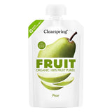Clearspring Organic FRUIT 100% Fruit Puree - Pear 100g - 6 Pack