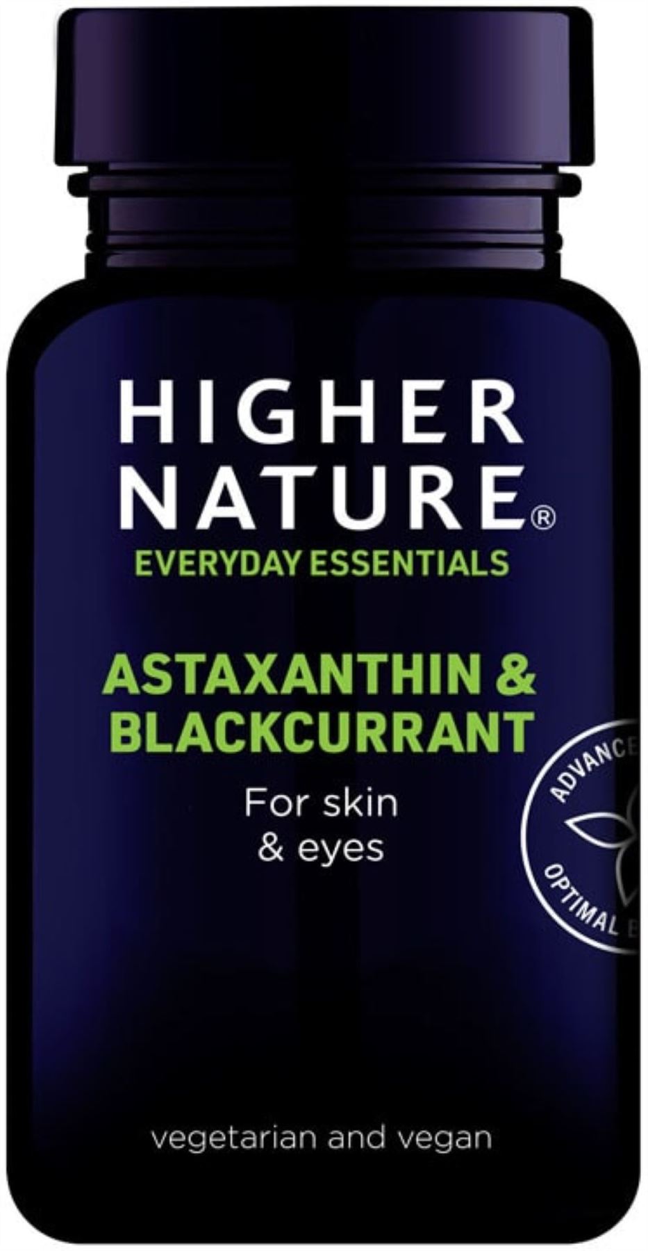 Higher Nature Astaxanthin & Blackcurrant 90 capsules