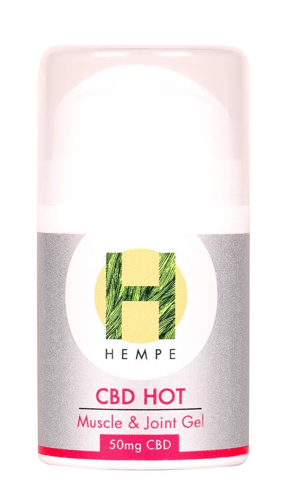 Hempe CBD HOT Muscle & Joint Gel 50ml