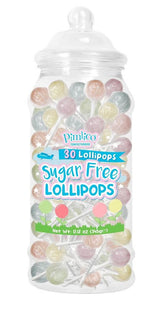 Pimlico Confectioners Sugar Free Lollipops 30PCS Victorian Jar 345g