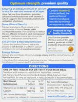 Vitabiotics Ultra Calcium & Vitamin D - 30 Tablets
