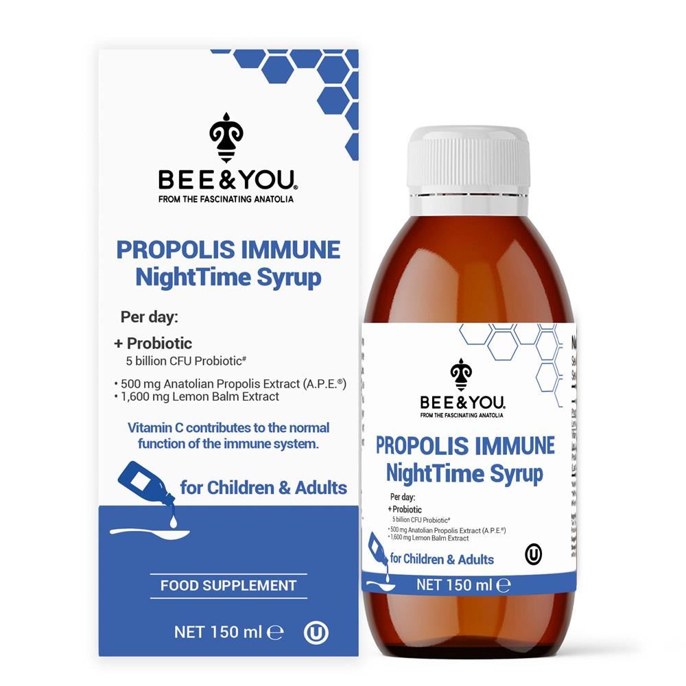 Bee and You Propolis Immune Night Time Syrup 150ml