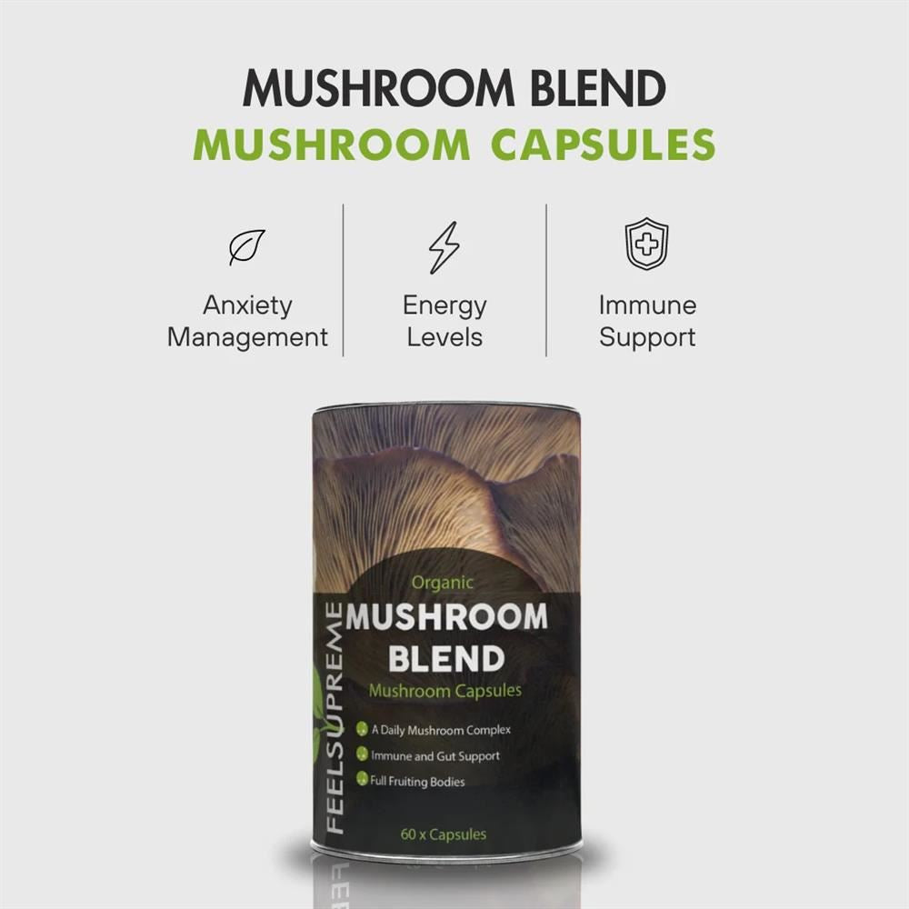 Feel Supreme Mushroom Blend 60 Capsules