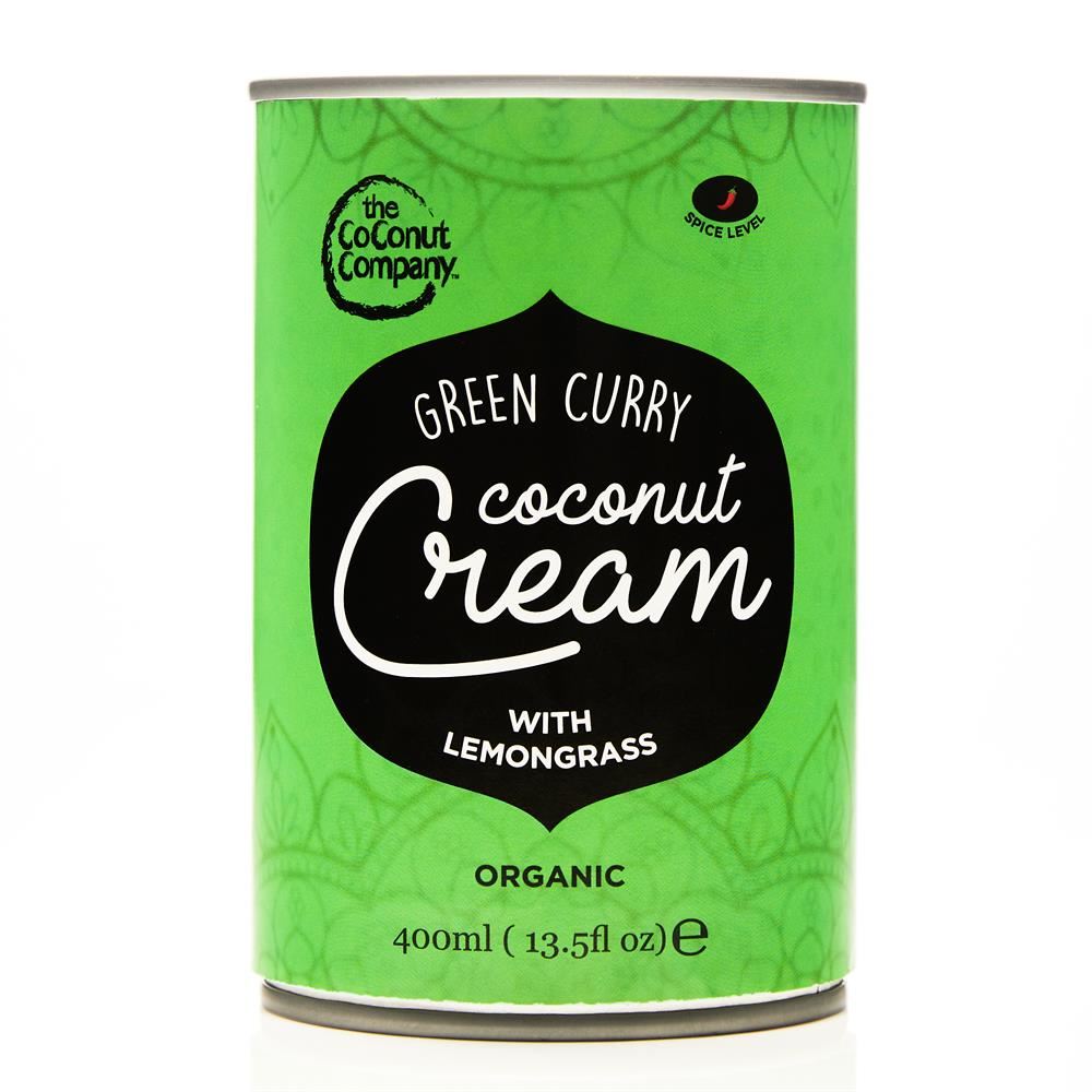 The Coconut Company Organic Green Curry Coconut Cream 400ml