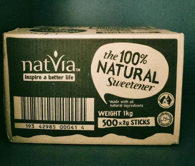 Natvia 100% Naturally Derived Sweetener 500 Sticks (2g each)
