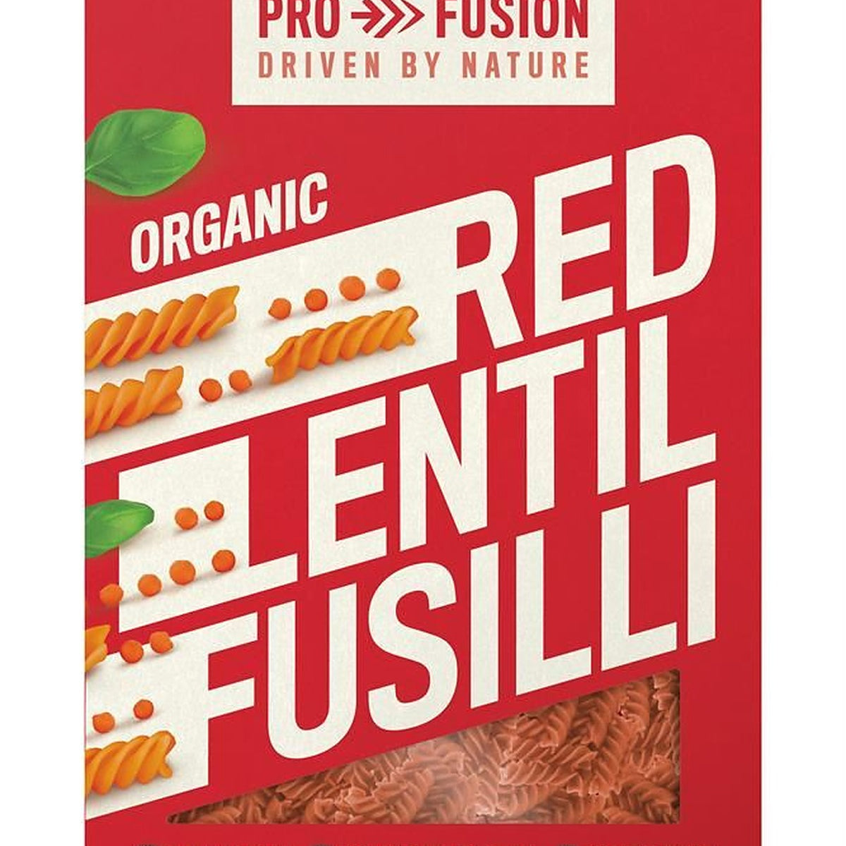 Profusion Organic Red Lentil Fusilli - Gluten & Grain Free - 250g ...