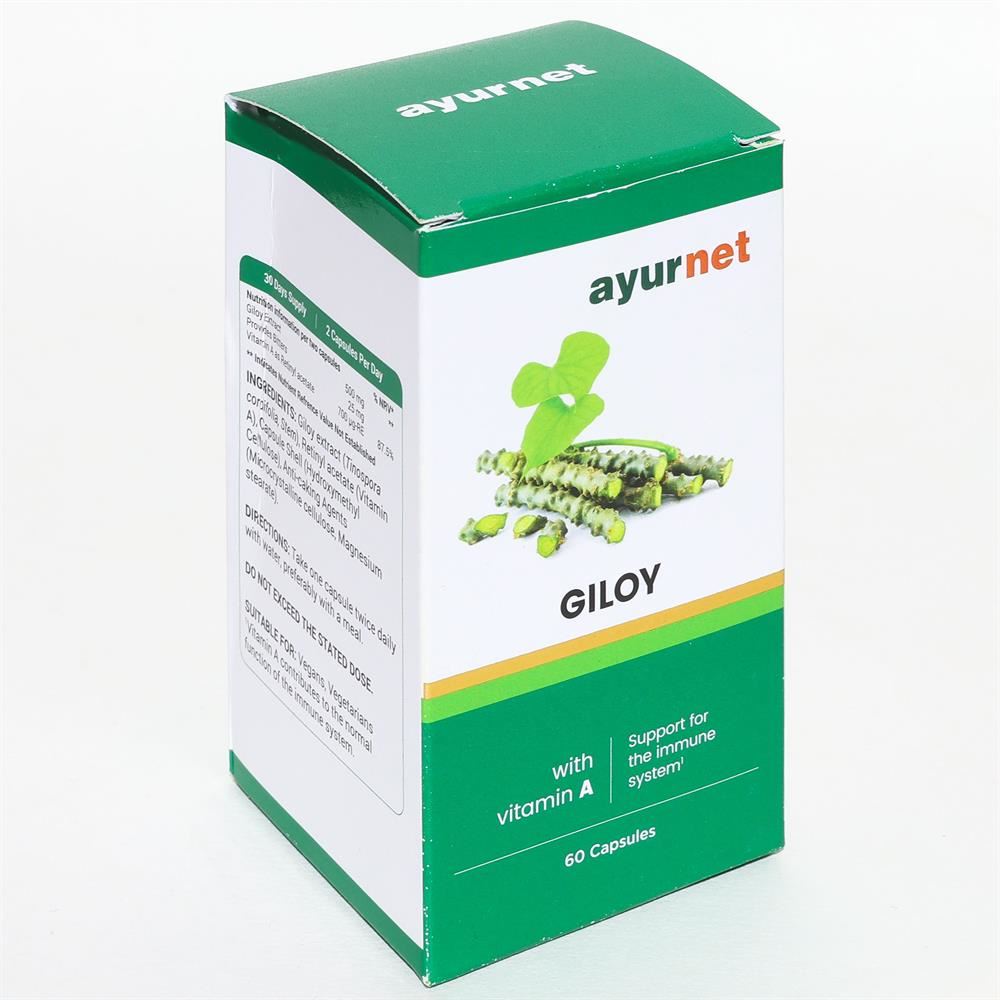 Ayurnet Giloy with Vitamin A 60 capsules