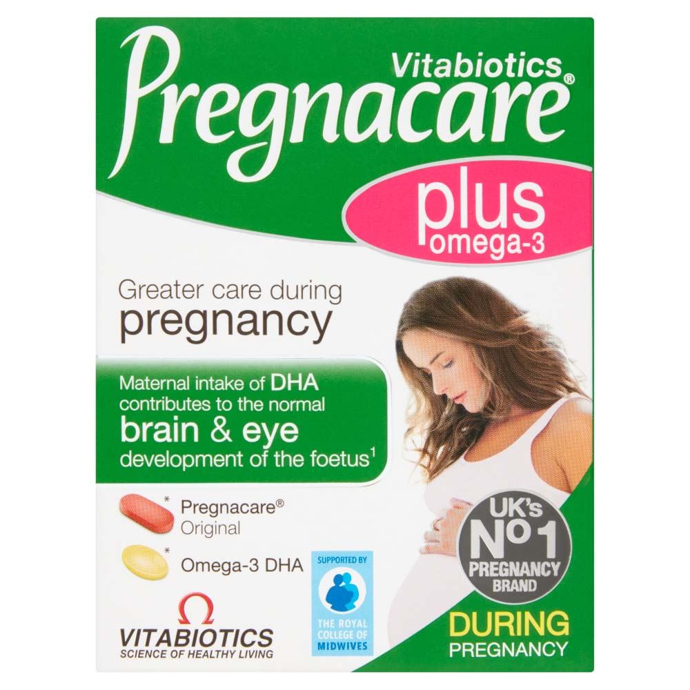 Vitabiotics Pregnacare Plus Omega 3 - 56 Tablets/Capsules