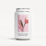 Something & Nothing Hibiscus & Rose Premium Soda 330ml