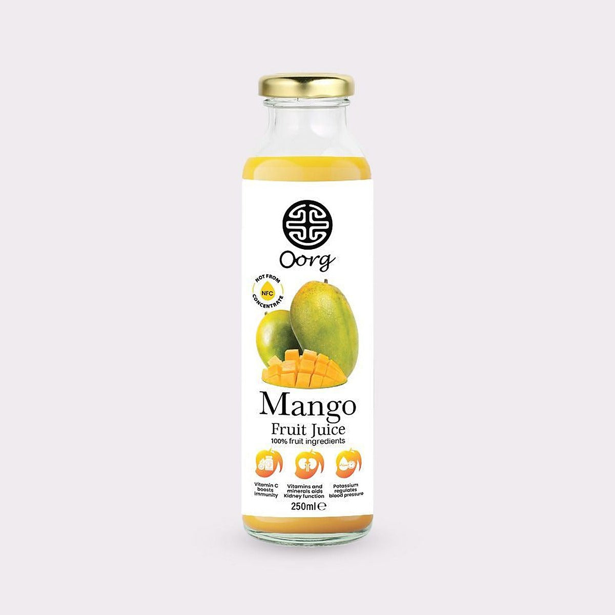 OORG Natural Mango Juice 250ml – Health Plus Living