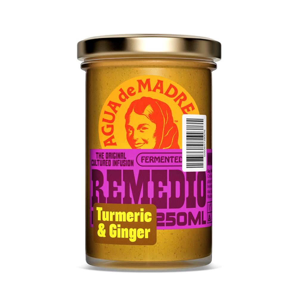 Agua De Madre Remedio Infusion Turmeric & Ginger Tea 250ml