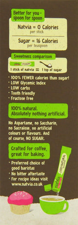Natvia 100% Naturally Derived Sweetener 80 Sticks (2g each)
