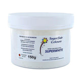 Sugarflair Edible Confectioners Superwhite Icing Whitener - 150g