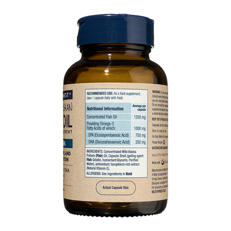Wiley's Finest UK Peak EPA 30 Capsules