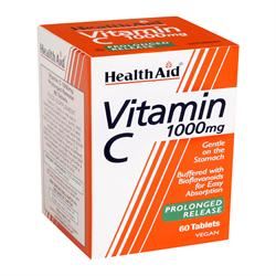 HealthAid Vitamin C 1000mg Prolonged Release 60 Tablets