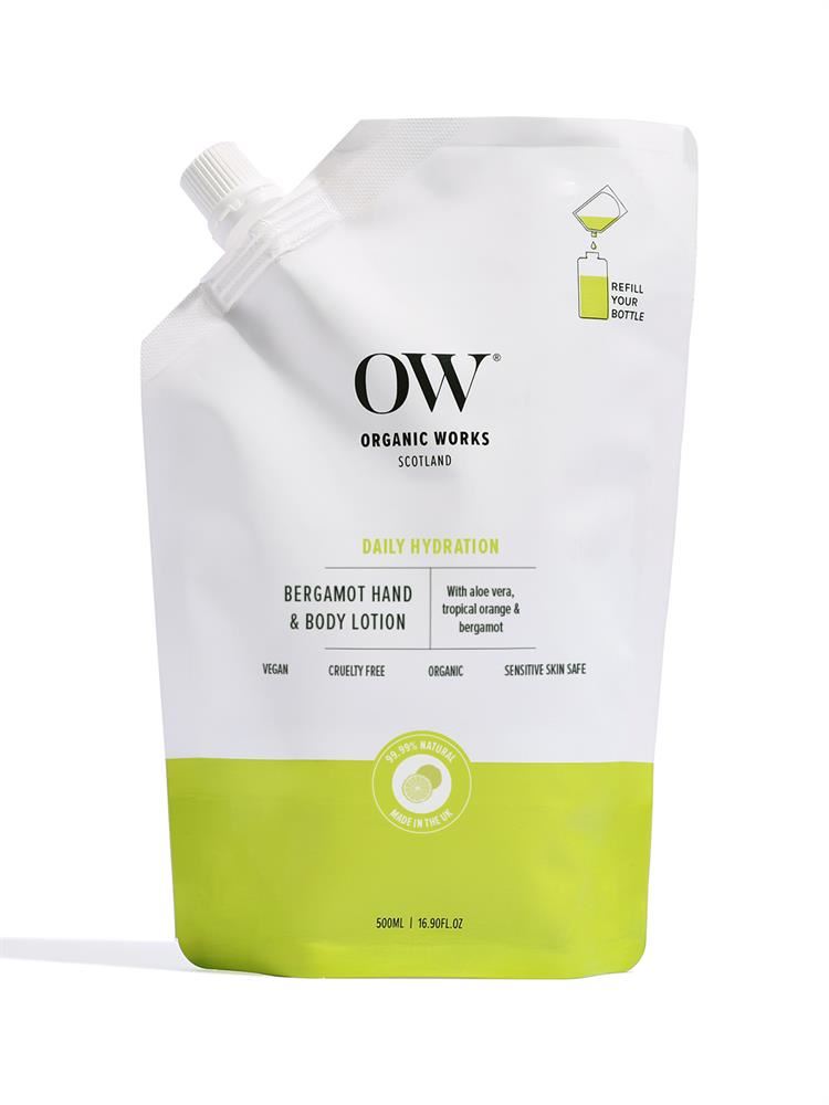 Organic Works Shea Butter & Citrus Glow Intense Hydration Body Lotion - 500ml