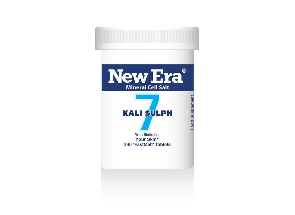 New Era No.7 Kali Sulph for skin 240 tablets